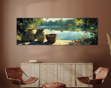 Potten Waterkant van Kunst Kriebels