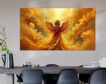 Hemels figuur van licht van Jean Pierre