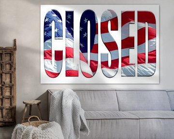 Amerika wird geschlossen