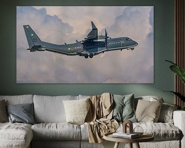 Royal Brunei Air Force Airbus C-295 transport aircraft.