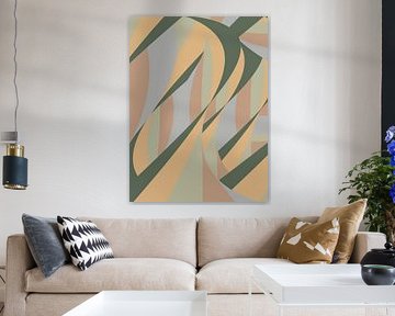 Abstract Japandi