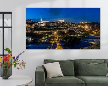 Toledo in het blauwe uur van Rainer Pickhard