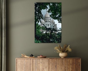 Uitzicht op de Sacré Coeur van Manuel Lieb