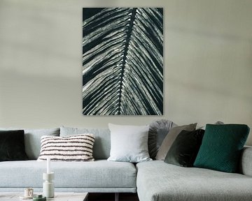 Nahaufnahme einer Palme