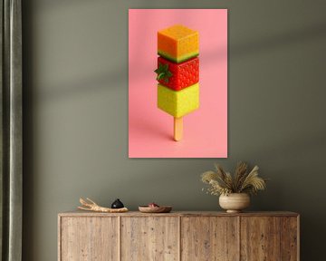 Fruitige IJskunst van But First Framing