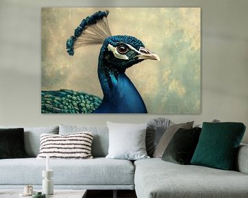 Pauw in Koninklijke Detail Elegantie van het Oog van Eva Lee