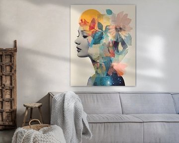 Kleurexplosie met bloemen