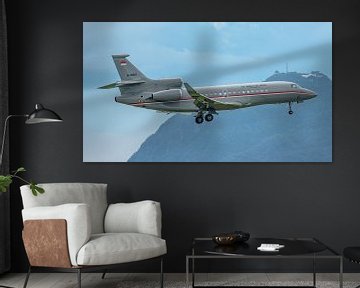 Indonesia Air Force Dassault Falcon 8X. van Jaap van den Berg