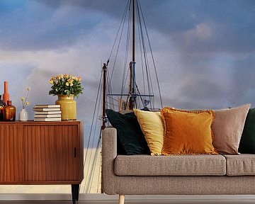 Sailing ships on the Baltic Sea during the Hanse Sail in Rostock by Rico Ködder