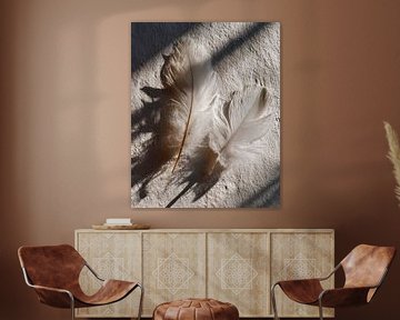 Natuurlijke stilte op beton van Vlindertuin-Art