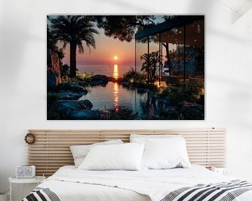 view of the tropical beach
