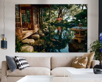 view of japanese garden