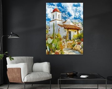 Kerkelijke kunst in Mexico van JBJart Justyna Jaszke