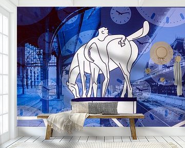 Kunstwerk Spoorzone station Groningen