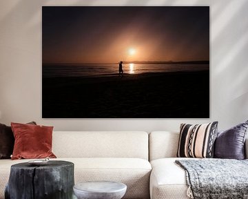 Coucher de soleil en Grèce sur Fleurtthemoment