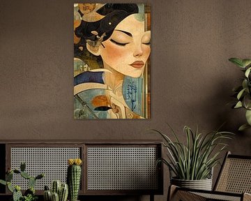 Zen Women's Portrait | Women's Rest Portrait by Zen and More