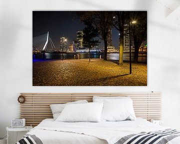 Rotterdam parkkade  bij nacht by Eisseec Design