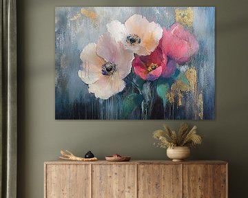 Golden Petals van De Mooiste Kunst
