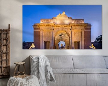 Abend am Menin-Tor, Ypern von Henk Meijer Photography