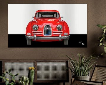 Saab 95 estate by aRi F. Huber