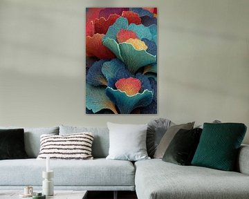 spiritueel leven in beeld bloemen van Egon Zitter