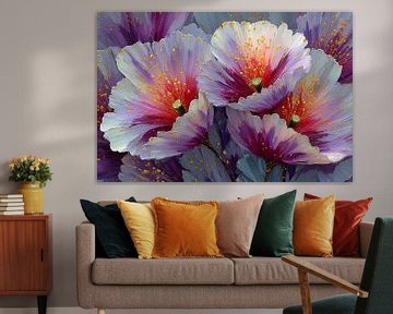 spiritueel leven in beeld bloemen van Egon Zitter
