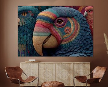spiritueel leven in beeld vogels van Egon Zitter