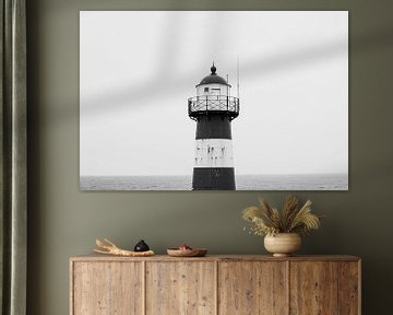 Vuurtoren aan zee van Blond Beeld