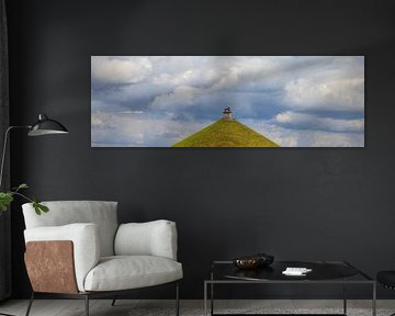 Panorama van de Leeuw van Waterloo, Eigenbrakel, Waals-Brabant, 