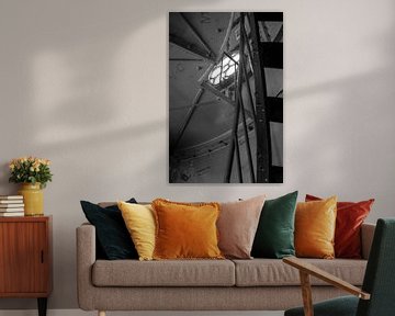Vuurtoren interieur van Blond Beeld
