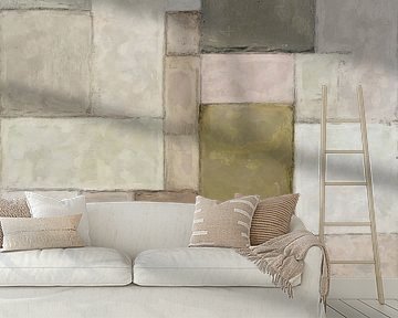 Gestapelde Stilte in Aardetonen