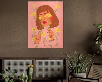 Ik zie alleen maar bloemen van Raissa Oltmanns