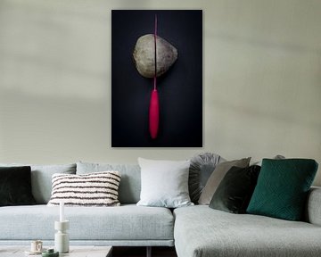 Beetroot with Nakiri by bureauBeeld