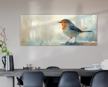 Vogel in tuin van Blikvanger Schilderijen