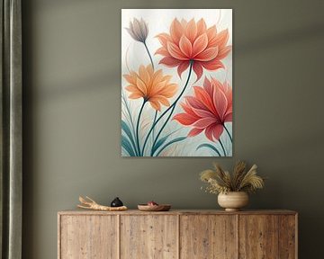 Gracieuse floraison florale