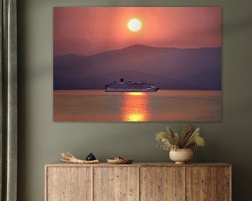Sunset in Corfu by Maickel Dedeken