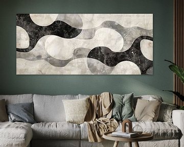 Scandinavisch kleurrijk werk van Modern Collection
