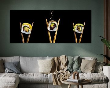 sushi on sticks, sushi on sticks by Corrine Ponsen