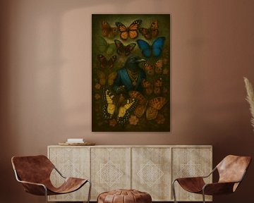 Vlindercompositie van Jolanda Ritsma