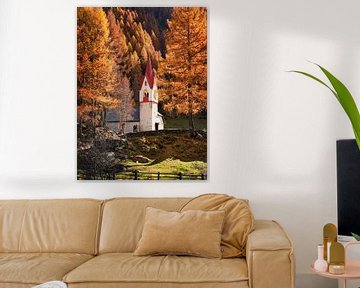 Herfst in Dolomieten Italië Reisfotografie van Dagmar Pels