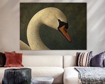 Zwaan Abstract van Modern Collection