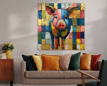 Varken | Varken Kleurrijk van Modern Collection