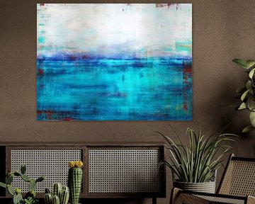 Sea Horizons 7 Abstracte Zee van Maria Kitano