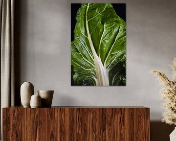 ein Blatt Mangold