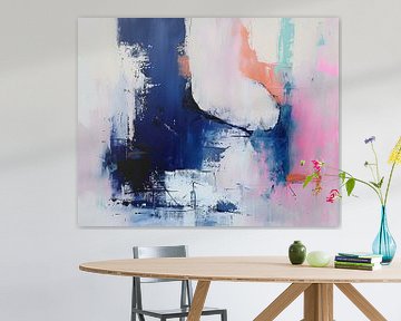 Modern Abstract Met Kleuren van Blikvanger Schilderijen