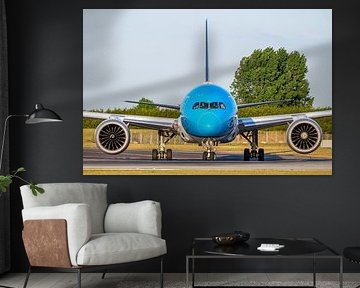 klm boeing 787 head on van Arthur Bruinen