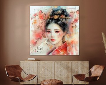 Geisha, Japon sur Hetty Lamboo