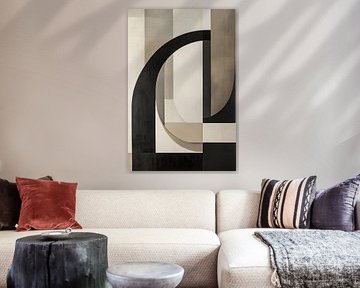 Lignes en beige sur Thea