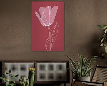 Tulpenstilte 2 van Thea