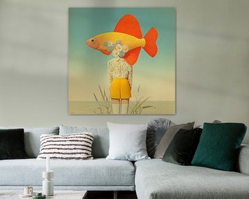 Tropical island II van Mirjam Duizendstra